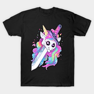 Party Unicorn EDM DJ Cute Rainbow T-Shirt